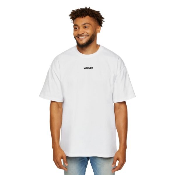 Monvee White Oversized Tshirt Front