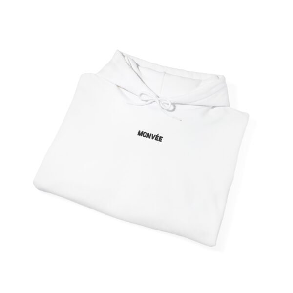 Monvee White Hoodie Folded