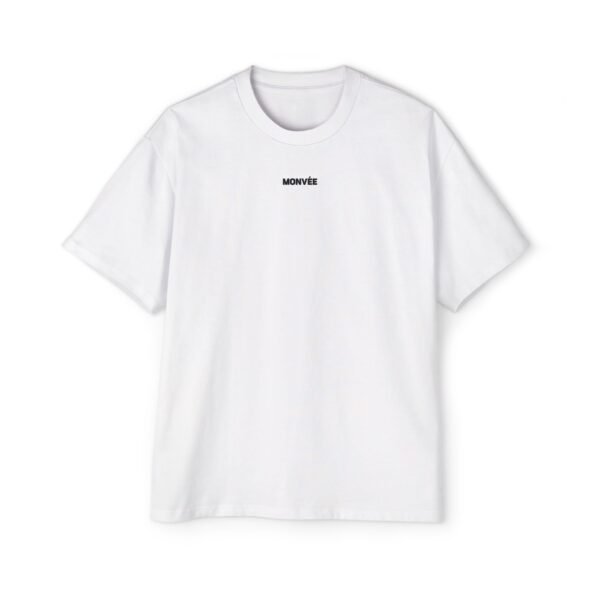 Monvee White Oversized Tshirt Front