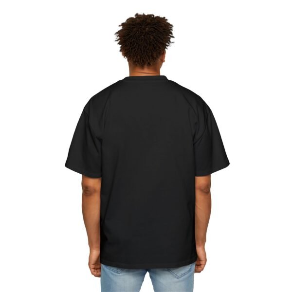 Monvee Black Oversized Tshirt Back